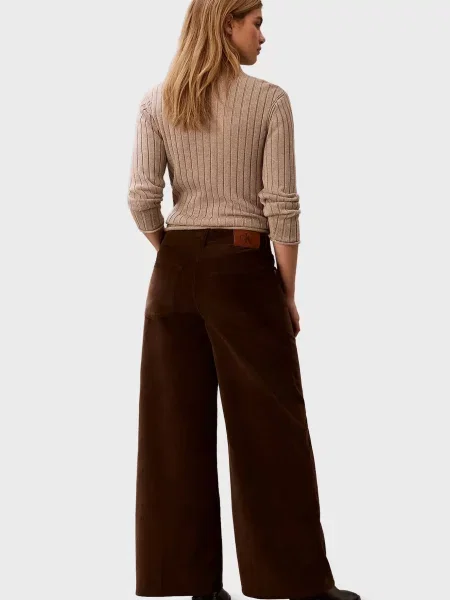 Вельветовые брюки Calvin Klein Jeans коричневые