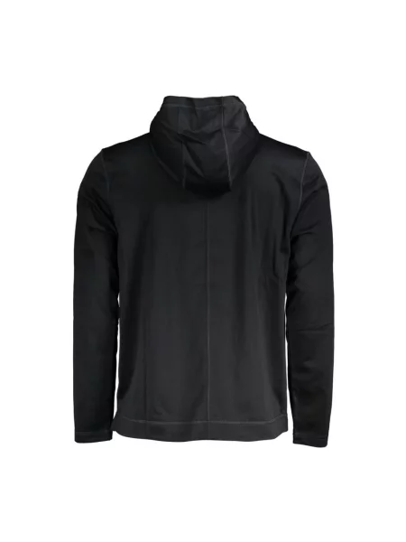 Bluza z kapturem Calvin Klein Performance z kapturem z długim rękawem czarna