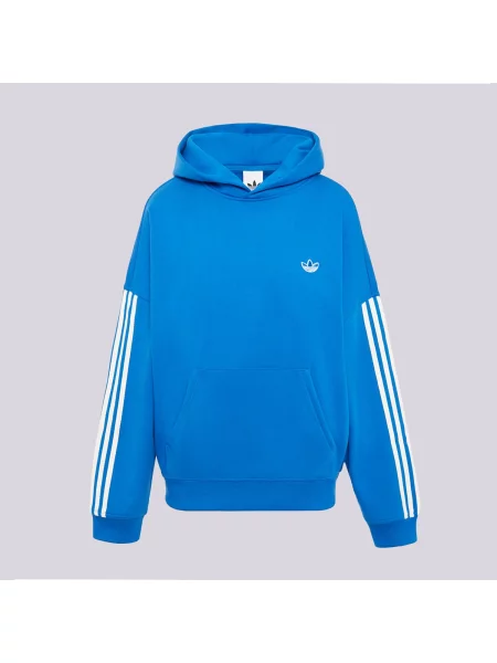 Adidas Bluza Z Kapturem Signature niebieska