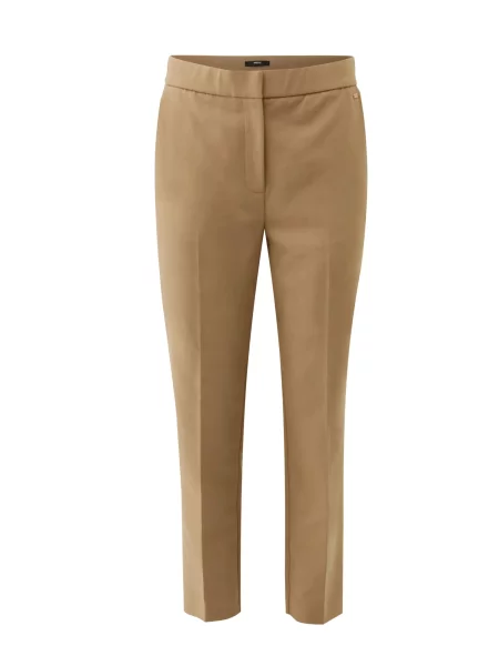 MEXX Pantaloni cu dungă Cosmea închis bej