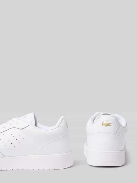 Sneakersy z naszywką z logo Lacoste białe