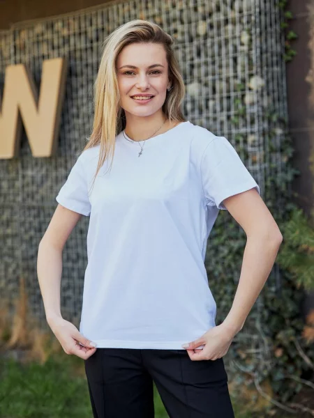 Футболка Umon бавовна/еластан білий