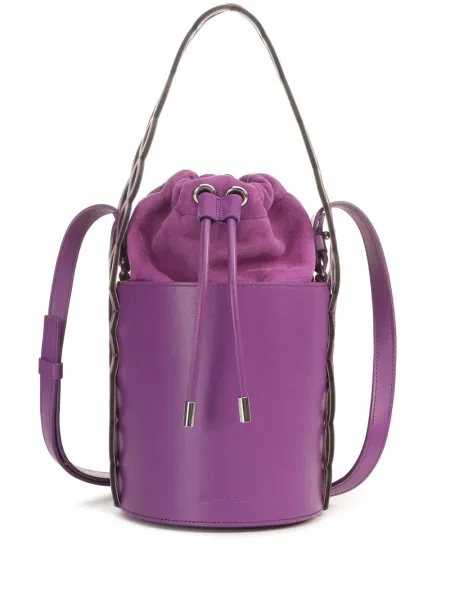 Geantă bucket Sergio Rossi violet
