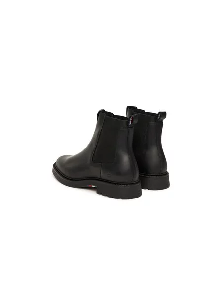 Chelsea cipele Tommy Hilfiger Comfort Lwt crna