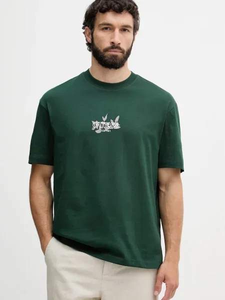Guess T-shirt zielona