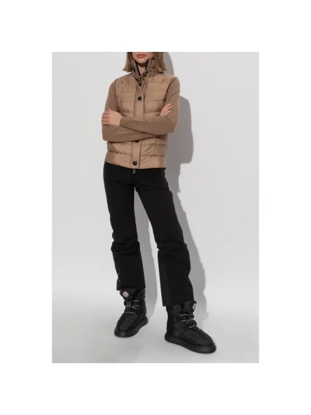 Kardigan Moncler brązowy