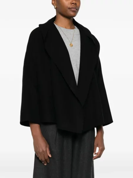 Kurtka Alberta Ferretti z kapturem czarna