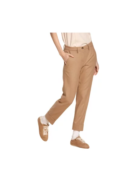 Сhinosy Mason's wełniane brązowe