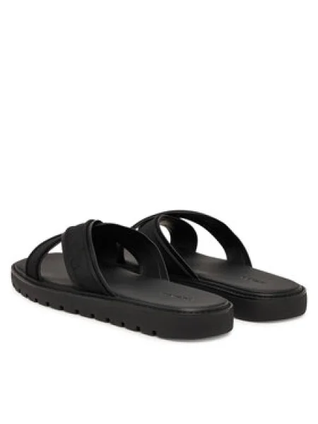 Šľapky Calvin Klein Sq Molded Sandal Xcross Wb čierna