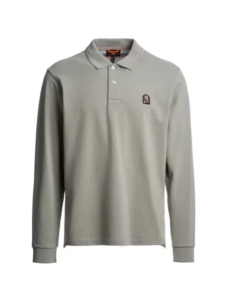 Lung tricou polo Parajumpers gri