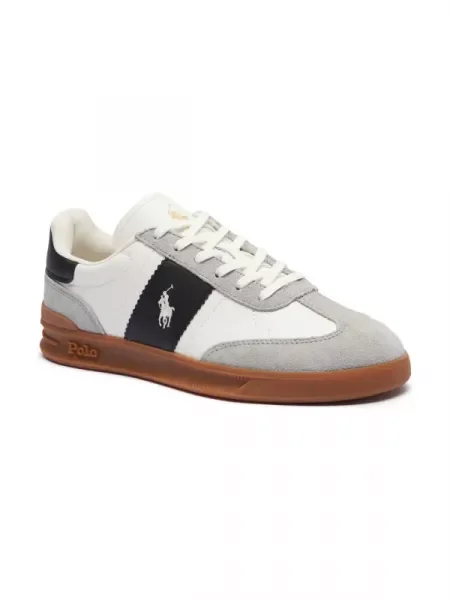 POLO RALPH LAUREN De piele sneakers alb