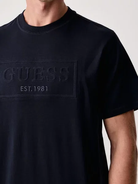 Guess T-shirt granatowa