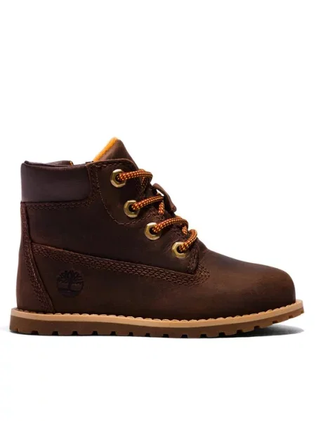 Timberland Gležnjače Pokey Pine Boot With smeđa
