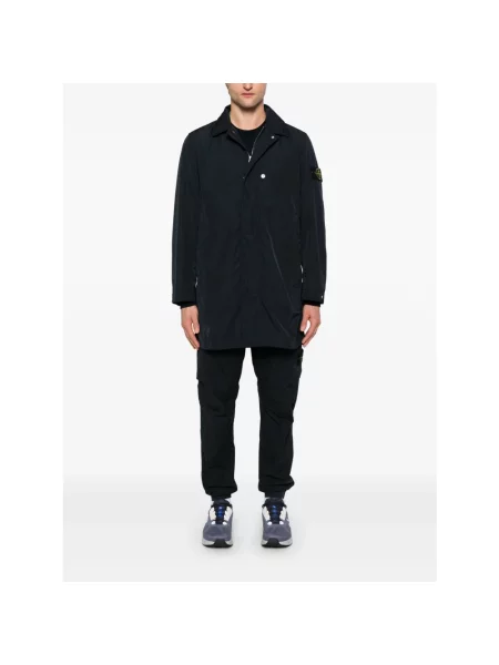 Sweter Stone Island z kamieniami niebieski