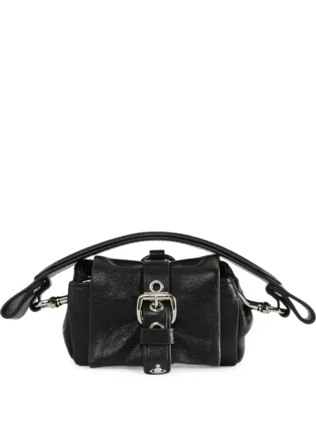 Geantă Vivienne Westwood din piele negru