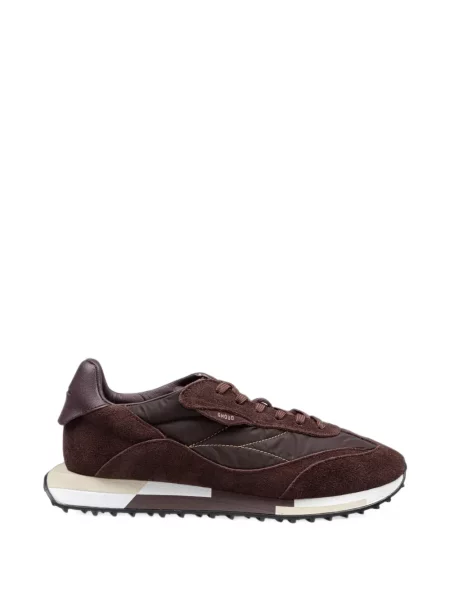 Sneakerși Ghōud din piele de căprioară maro