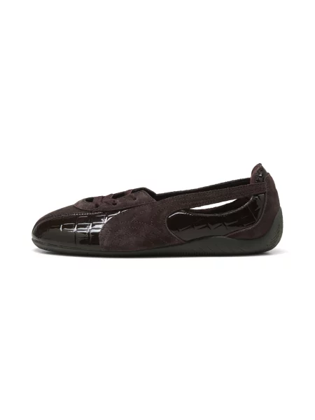 PUMA sneakersy Speedcat Ballet Nova o fakturze skóry krokodyla Buty brązowy