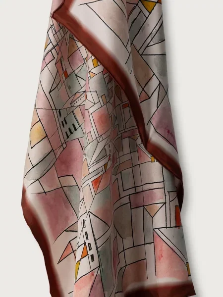 Mănuși Weekend Max Mara de mătase bej