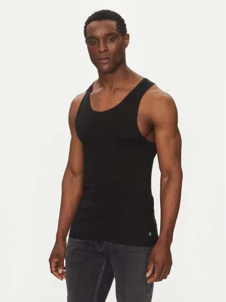 Μπλούζα Calvin Klein Underwear φανελένια μαύρο
