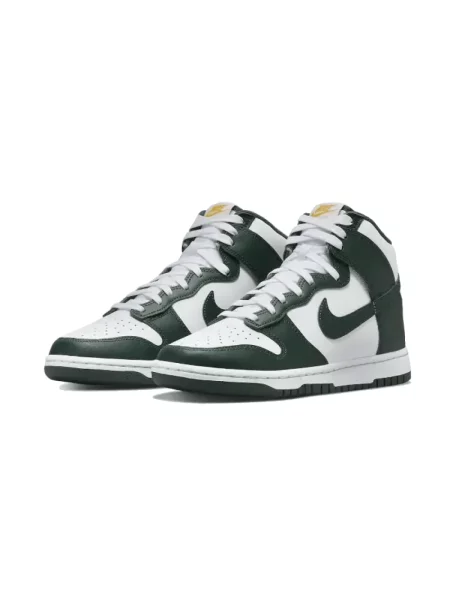 Lniane sneakersy Nike Dunk zielone