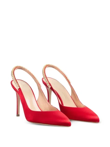 Pantofi cu toc Temperley London slingback roșu