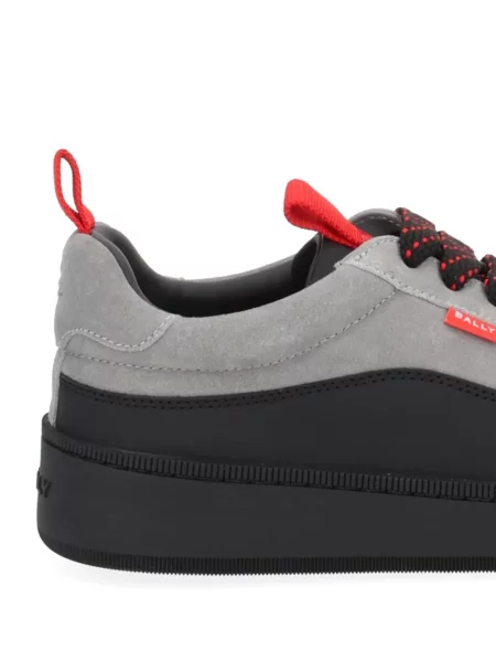 Fűzős csipkés sneaker Bally szürke