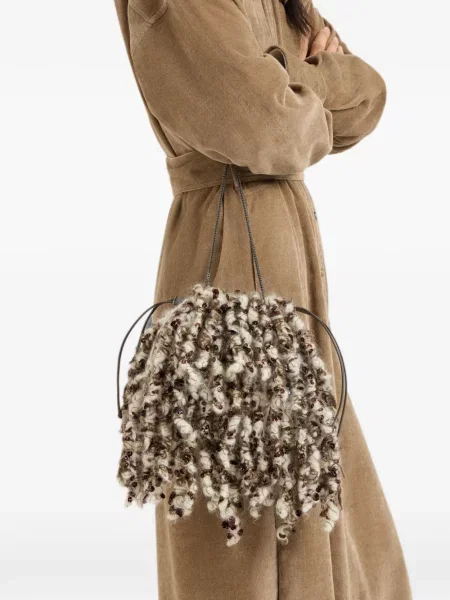 Colier Brunello Cucinelli cu broderie