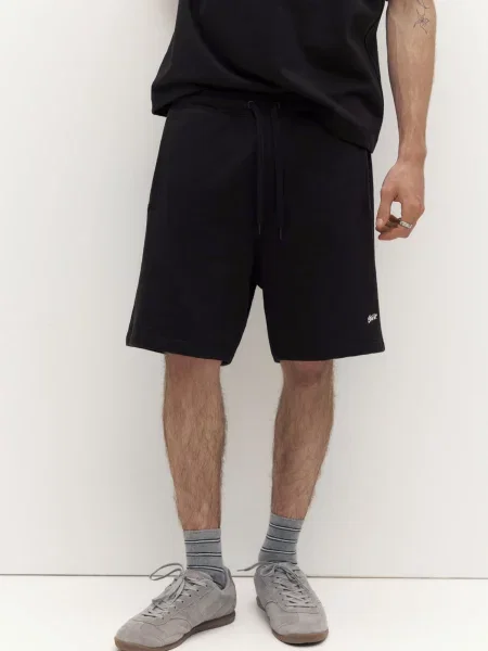 Pull&Bear Pantaloni STWD' negru