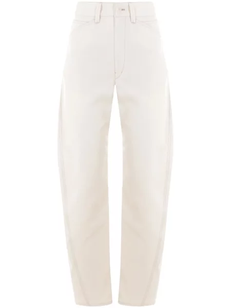 Pantaloni Lemaire alb