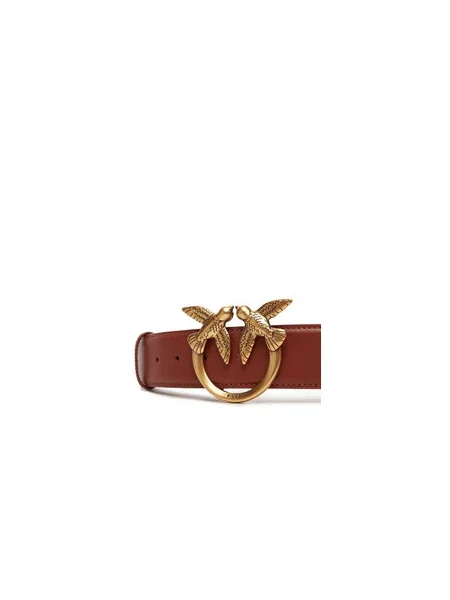 PINKO pas Love Berry H4 Belt AI rjava