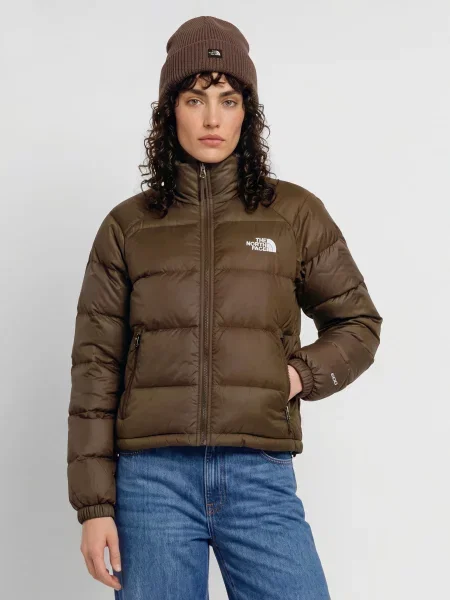 The North Face Lehká Péřová Bunda Hydrenalite hnědá