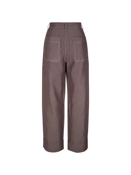 Pantaloni Lafayette 148 maro