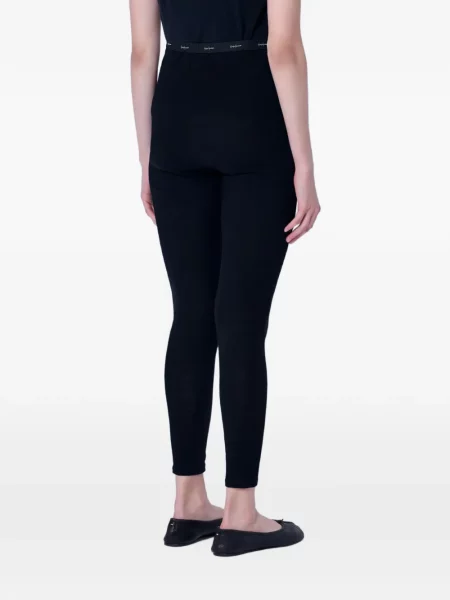 Leggings Yohji Yamamoto negru