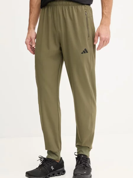 Adidas Performance pantaloni de antrenament verde