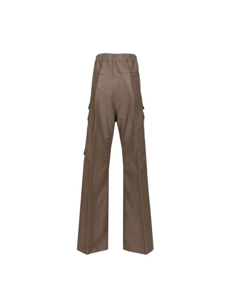 Spodnie Rick Owens beżowe