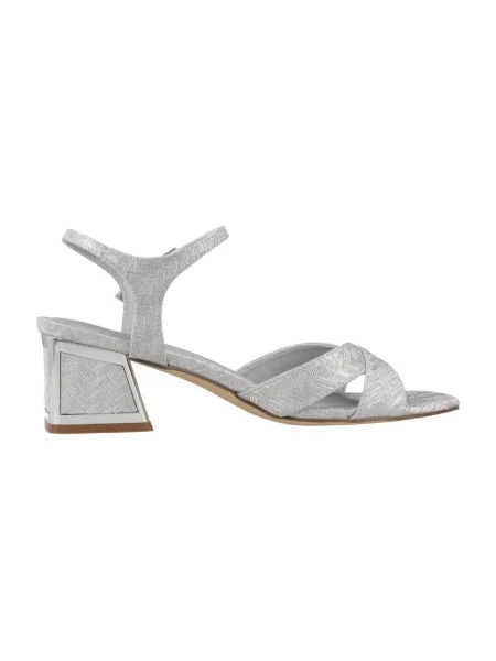 Pantofi Menbur argintiu
