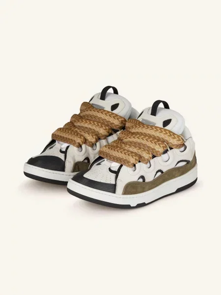 Lanvin Sneakersy Curb gruen czarne