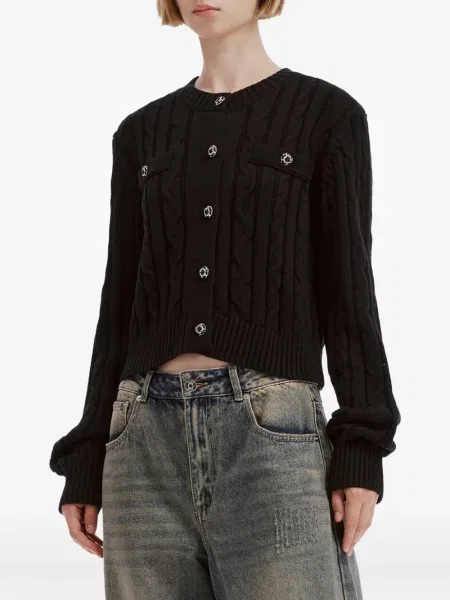 Cardigan B+ab tricotate negru