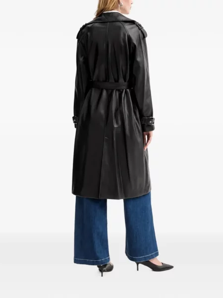Cu centură palton Guess negru