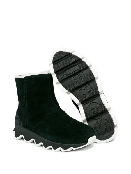 Botine Sorel din piele de căprioară negru