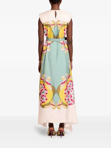 Rochie La Doublej de costum verde