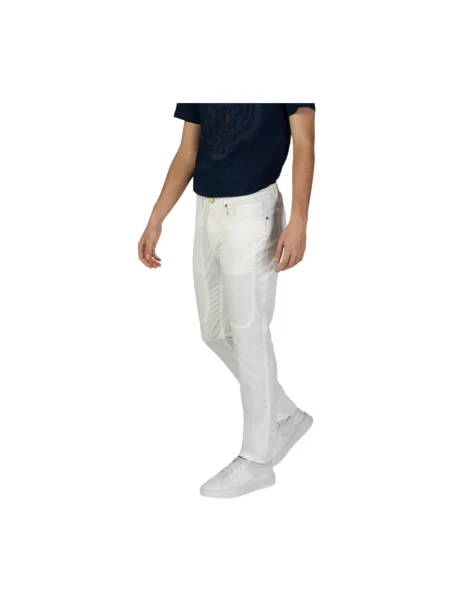 Spodnie Jeckerson casual białe