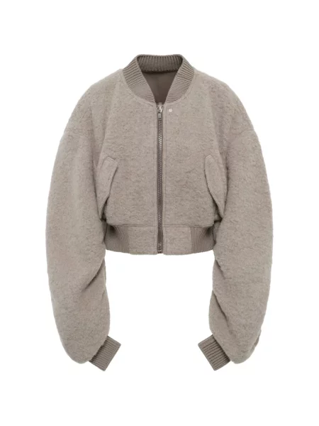 Decupat geacă Rick Owens gri