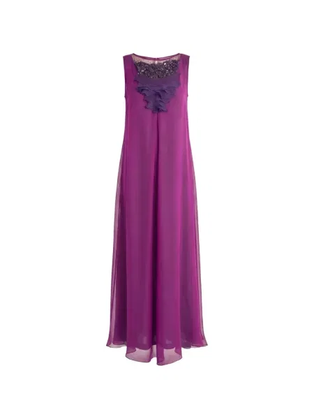 Rochie maxi Irina Schrotter cu paiete violet