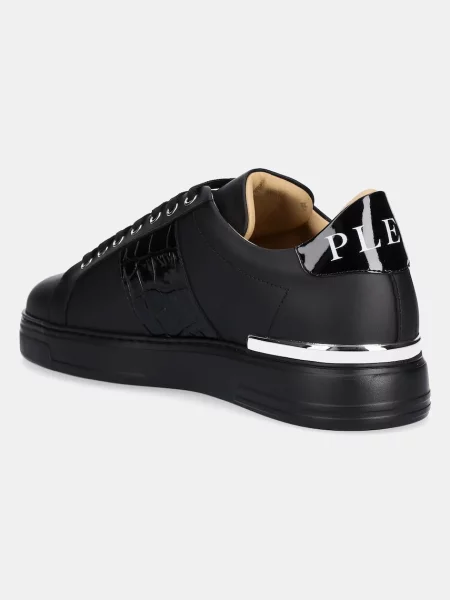 Kožené tenisky Philipp Plein Band In černá