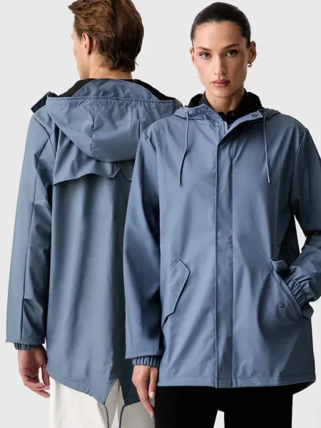 Rains Pelerină de ploaie Fishtail Jacket W3 albastru