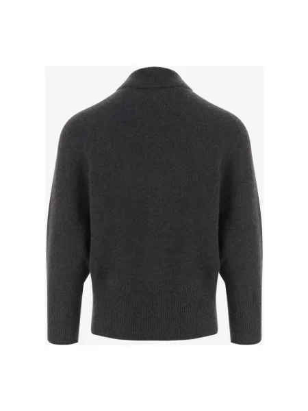 Sweter z golfem Giorgio Armani szary