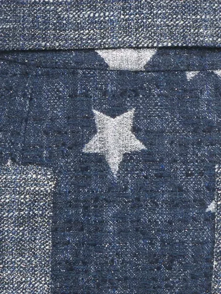 Spódnica Marina Qureshi tweedowa niebieska