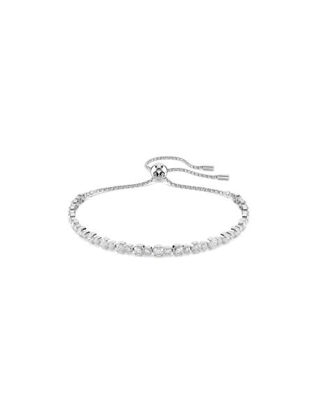 Brăţară Swarovski transparente argintiu