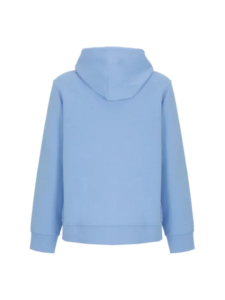 Ralph Lauren Bluzy Mężczyzna L Rozpinana bluza z kapturem z podwójnej dzianiny Polo Ralph Lauren niebieski
